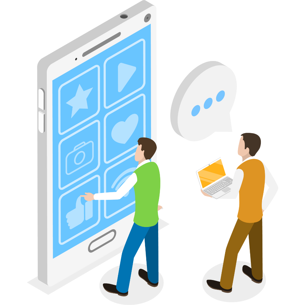 Frustrated user interacting with poorly designed mobile app highlighting common UX mistakes